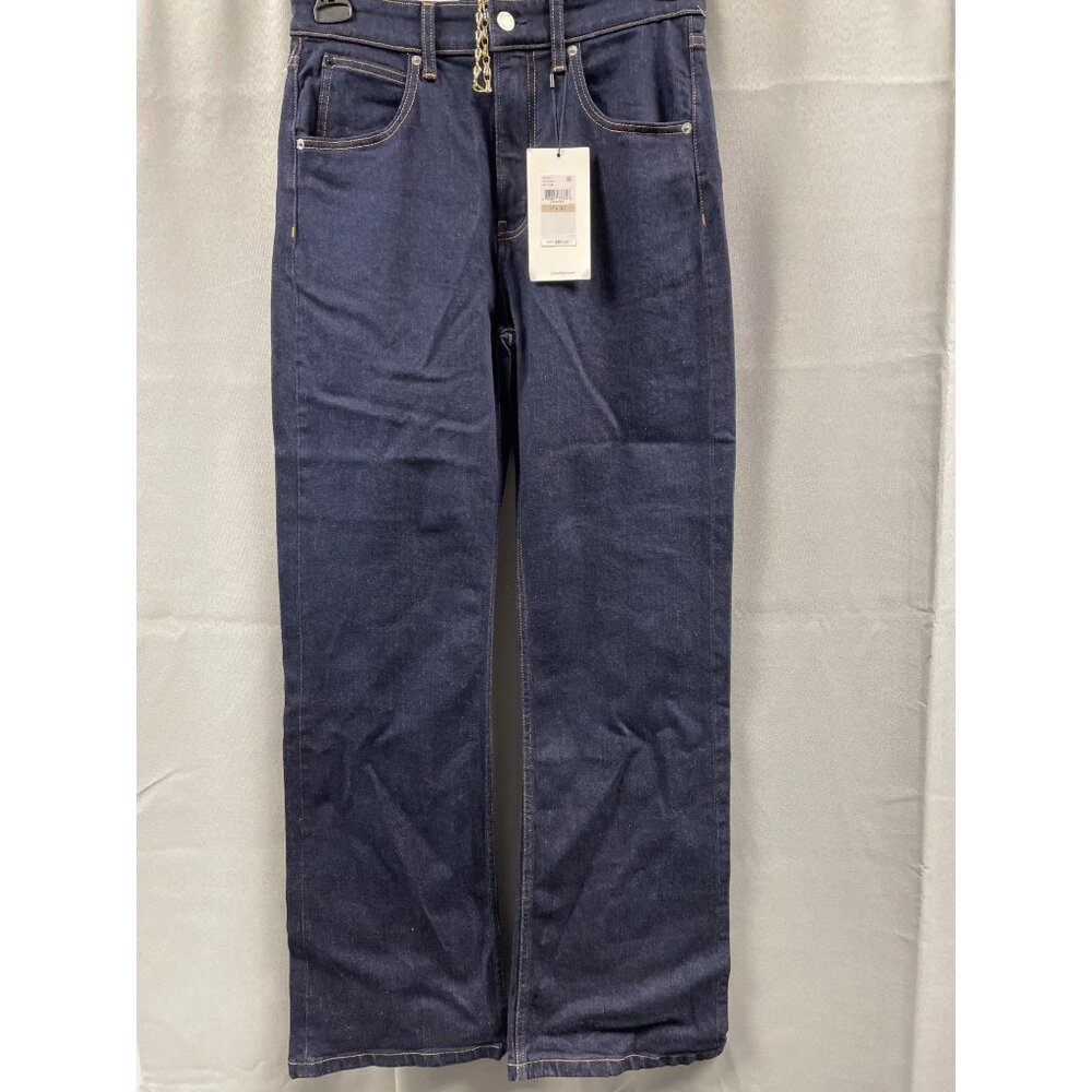 Calvin Klein Women's Blue High Rise Boot Jeans Size 27X30 SKU 5110